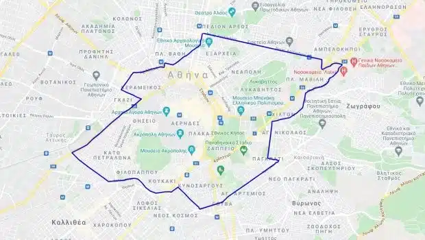 ποτε ισχυει ο δακτυλιος και τι προστιμα υπαρχουν